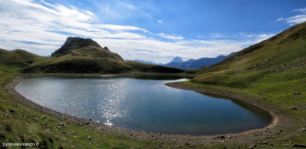 Lac et pic du Montagnon d'Iseye