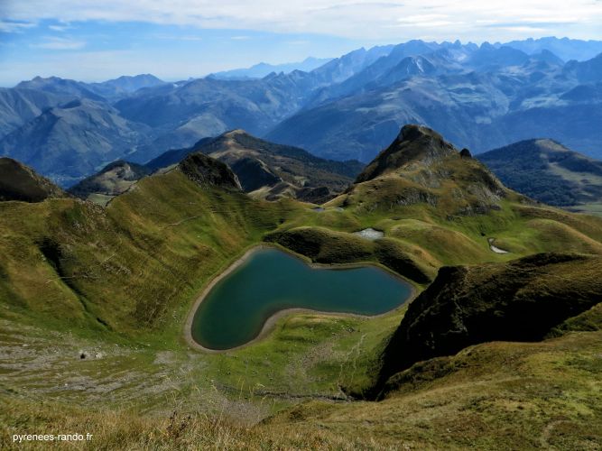 Lac et pic du Montagnon d'Iseye